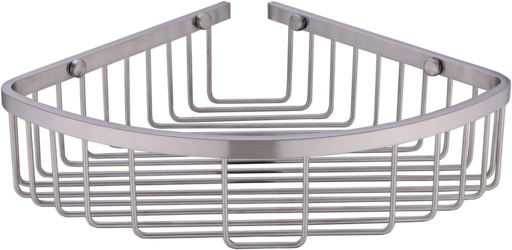 304 Stainless Steel Corner Shower Basket